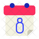 پیش‌نمایش فایل calendar-2130 از پک تقویم، سبک تخت