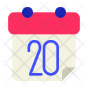 پیش‌نمایش فایل calendar-2136 از پک تقویم، سبک تخت