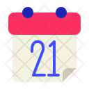 پیش‌نمایش فایل calendar-2141 از پک تقویم، سبک تخت