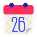 پیش‌نمایش فایل calendar-2145 از پک تقویم، سبک تخت