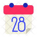 پیش‌نمایش فایل calendar-2150 از پک تقویم، سبک تخت