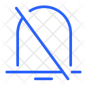 پیش‌نمایش فایل mute-notification-1 از پک دورخط نازک ۱ بخش رابط کاربری پایه ساده