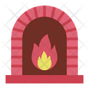 پیش‌نمایش فایل fireplace-6378467 از پک تخت کریسمس
