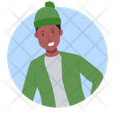 پیش‌نمایش فایل black-man-with-beanie-7461244 از پک آواتار روزمره