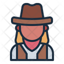 پیش‌نمایش فایل cowgirl-11110803 از پک کابوی