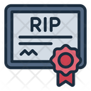 پیش‌نمایش فایل death-certificate-11900530 از پک مراسم خاکسپاری