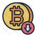 پیش‌نمایش فایل bitcoin-decrease-12395211 از پک ارز دیجیتال