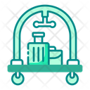 پیش‌نمایش فایل luggage-cart-13407829 از پک خدمات هتل