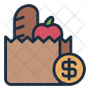 پیش‌نمایش فایل groceries-expense-14735097 از پک دسته‌بندی‌ها بودجه