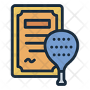 پیش‌نمایش فایل padel-certificate-16628633 از پک پدل