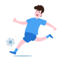پیش‌نمایش فایل football-player-dribble-5533036 از پک فوتبال