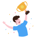 پیش‌نمایش فایل football-player-win-the-cup-with-trophy-5533034 از پک فوتبال
