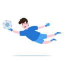 پیش‌نمایش فایل goalkeeper-catch-the-ball-5533043 از پک فوتبال