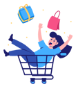 پیش‌نمایش فایل add-to-cart-6412318 از پک آنلاین خرید زن
