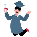 پیش‌نمایش فایل graduate-student-flying-with-degree-9586138 از پک مدرسه
