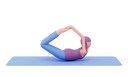 پیش‌نمایش فایل bow-yoga-pose-5010350 از پک حالت‌های یوگا