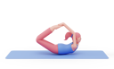 پیش‌نمایش فایل bow-yoga-pose-5010354 از پک حالت‌های یوگا