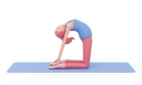 پیش‌نمایش فایل camel-yoga-pose-5010344 از پک حالت‌های یوگا