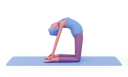 پیش‌نمایش فایل camel-yoga-pose-5010345 از پک حالت‌های یوگا
