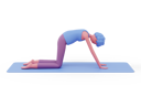 پیش‌نمایش فایل cat-yoga-pose-5010349 از پک حالت‌های یوگا