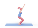 پیش‌نمایش فایل chair-yoga-pose-5010232 از پک حالت‌های یوگا