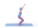 پیش‌نمایش فایل chair-yoga-pose-5010233 از پک حالت‌های یوگا