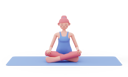 پیش‌نمایش فایل easy-yoga-pose-5010225 از پک حالت‌های یوگا