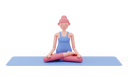 پیش‌نمایش فایل lotus-yoga-pose-5010217 از پک حالت‌های یوگا