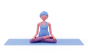 پیش‌نمایش فایل lotus-yoga-pose-5010220 از پک حالت‌های یوگا