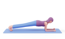 پیش‌نمایش فایل plank-yoga-pose-5010422 از پک حالت‌های یوگا