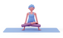 پیش‌نمایش فایل scale-yoga-pose-5010218 از پک حالت‌های یوگا