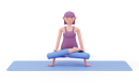 پیش‌نمایش فایل scale-yoga-pose-5010219 از پک حالت‌های یوگا