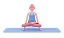 پیش‌نمایش فایل scale-yoga-pose-5010222 از پک حالت‌های یوگا