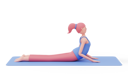 پیش‌نمایش فایل upward-dog-yoga-pose-5010336 از پک حالت‌های یوگا