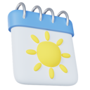 پیش‌نمایش فایل summer-calendar-5560156 از پک تابستان