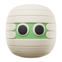 پیش‌نمایش فایل mummy-head-6400692 از پک هالووین