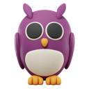 پیش‌نمایش فایل owl-6400702 از پک هالووین