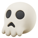 پیش‌نمایش فایل skull-head-6400695 از پک هالووین