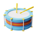 پیش‌نمایش فایل toy-drum-8426036 از پک اسباب بازی