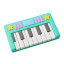 پیش‌نمایش فایل toy-piano-8426027 از پک اسباب بازی