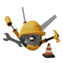 پیش‌نمایش فایل construction-helmet-and-tools-8304620 از پک روز مه