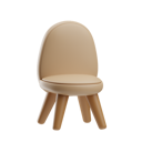 پیش‌نمایش فایل armless-chair-8210554 از پک مبلمان خانه