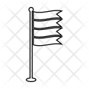 پیش‌نمایش فایل flag-880 از پک خط پرچم