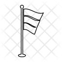 پیش‌نمایش فایل flag-887 از پک خط پرچم