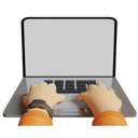پیش‌نمایش فایل hand-typing-in-laptop-4938104 از پک فناوری