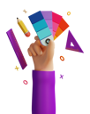 پیش‌نمایش فایل hand-holding-color-palette-4991775 از پک متفرقه