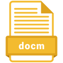 پیش‌نمایش فایل docm-file-1 از پک فرمت های فایل سند