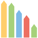 پیش‌نمایش فایل growth-bar-90 از پک نوار اینفوگرافیک جلد 5