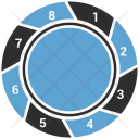 پیش‌نمایش فایل pie-chart-711 از پک اینفوگرافیک جلد 1