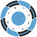 پیش‌نمایش فایل pie-chart-713 از پک اینفوگرافیک جلد 1